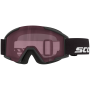 Detské lyžiarske okuliare Scott Goggle Shield Junior čierna black