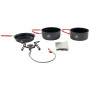 Varič a riad Robens Fire Beetle Pro Cook Set M čierna Black