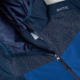 Detská zimná bunda Regatta Illuma Reflective Jacket Navy/Aviator Blue