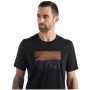 Pánske tričko Icebreaker Men Tech Lite II SS Tee Mountain Mantra