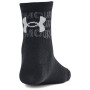 Detské ponožky Under Armour Yth UA Essential 6Pk Qtr Black
