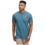 Pánske tričko Black Diamond M Faded Ss Tee