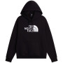 Pánska mikina The North Face Essential Drew Peak Regular Hoodie čierna TNF BLACK
