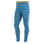 Pánske spodky Sensor Merino Wool Active modrá/sivá BlueStripes
