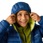 Detská zimná bunda Regatta Junior Hooded Marizion Aviator Blue