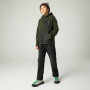 Detská mikina Regatta Munro Hybrid Jacket DarkKhak/Blk