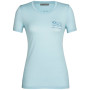 Dámske tričko Icebreaker Women Tech Lite II SS Tee Mountain Lake