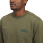 Pánska mikina Black Diamond M Mini Stacked Crewneck