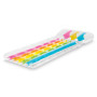 Nafukovacie ležadlo Intex Rainbow Mat biela