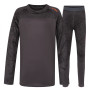 Detská termobielizeň Husky Active Winter Set K sivá