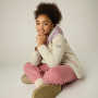 Detská mikina Regatta Myla Hybrid Jacket PowLilVan