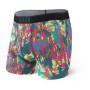 Boxerky Saxx Quest Boxer Brief Fly červená/sivá GreenVividForest