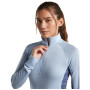 Dámske funkčné tričko Icebreaker Wom Mer 260 ZoneKnit LS Half Zip