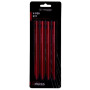 Sada kolíkov Trimm kolík V-PEG - D17 - sada 4 ks červená bordo anodized