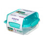 Box na potraviny Sistema Square Lunch Stack TO GO 1,24l