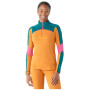 Dámske funkčné tričko Smartwool W Classic Thrml Mrn Bl Colorbl 1/4 Zip B