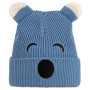 Detská čiapka Buff Knitted Beanie Fun modrá Koala Palace Blue