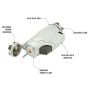 Zapaľovač True Utility FireWire TurboJet Lighter