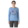 Dámske tričko Patagonia W's L/S Cap Cool Daily Graphic Shirt - Lands
