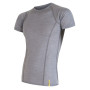 Pánske funkčné tričko Sensor Merino Wool Active kr.r. sivá Grey