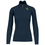 Dámska mikina Karpos Pizzocco W Half Zip modrá/žltá Vulcan
