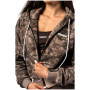 Dámska mikina Nebbia Relaxed Zip Hoodie Power