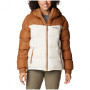 Dámska zimná bunda Columbia Pike Lake™ II Insulated Jacket 2023 hnedá Camel Brown, Chalk