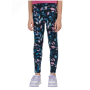 Detské legíny 4F Tights Cas F314 modrá/ružová Multicolour Allover