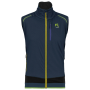 Pánska zimná vesta Karpos Alagna Plus Evo Vest tmavomodrá Midnight/Black