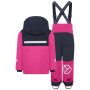 Detský set Didriksons Skare Kids Set 2 Cactus Pink