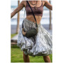Ľadvinka Ticket To The Moon Upcycled Sling Bag