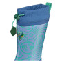 Detské gumáky Affenzahn Rainboot Vegan Puddly Bird of Paradise