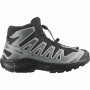 Detské topánky Salomon Xa Pro Mid Wp J Black-Sedona Sage-Wrought Iron čierna/sivá Black / Sedona Sage / Wrought Iron