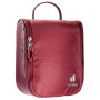 Toaletná taštička Deuter Wash Center I červená cranberry-maron