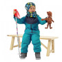 Nohavice s fleecom pre batoľatá Unuo Softshell Sherpa Basic