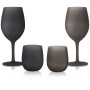 Poháre na víno Brunner Poháriky na víno Brunner Wineglass Brownsatin - 2ks