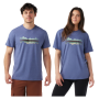Tričko Smartwool Mountain Horizon Short Sleeve Graphic T