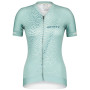 Dámsky cyklistický dres Scott W's RC Pro SS svetlomodrá northern mint/northern blue