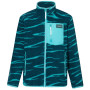Detská funkčná mikina Regatta Junior Frankie Warm Fleece Mediterranea Zebra zelená Mediterranea Zebra