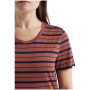 Dámske tričko Icebreaker Women Wave SS Tee Stripe