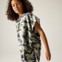 Detské pončo Regatta Kids Towel Robe DrkStrmCamo