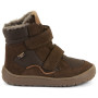 Detské zimné topánky Froddo Barefoot Tex Winter Dark Brown