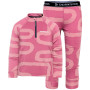 Detská funkčná bielizeň Didriksons Jadis Kids Pr Set 5 Path Heather Pink ružová Path Heather Pink