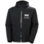Pánska bunda Helly Hansen Ace Ins Rain Jacket čierna 990 Black