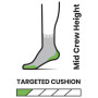 Dámske ponožky Smartwool W RUN TARGETED CUSHION MID CREW