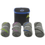 Súprava uterákov Outwell Seadream towel 4 pack šedá Mixed colours