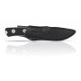 Nôž Acta Non Verba P200 Mk.II Stonewash, plain edge, leather sheath