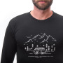 Pánske funkčné tričko Sensor Merino Active Pt Van Life dl.rukáv