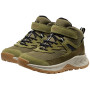 Detské topánky Keen Hightrail Mid Wp Children Dark Olive