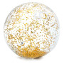 Nafukovacia lopta Intex Glitter Beach Balls 58070NP zlatá